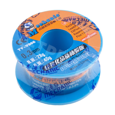 Припой Mechanic TY-V866 0.3 мм (40 г)