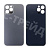 Задняя крышка для iPhone 12 Pro (A2407) Серый (стекло, монолит, широкий вырез под камеру, логотип) - Премиум