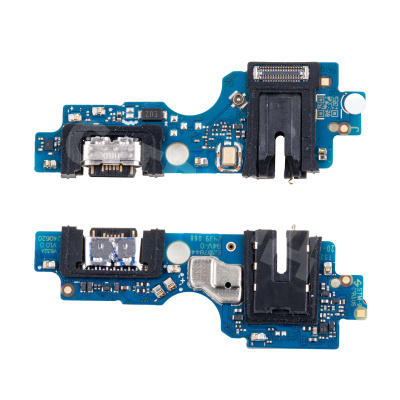 Шлейф для Infinix Smart 9/9 HD (X6532/X6532C) плата на системный разъем/разъем гарнитуры/микрофон - Премиум