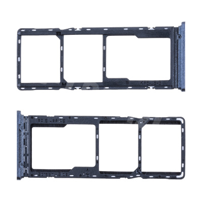 Держатель SIM для Tecno Spark 7 (KF6n) Черный