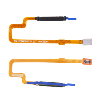 Шлейф для Xiaomi Poco M5 (22071219CG) сканер отпечатка пальцев Черный