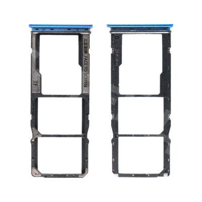 Держатель SIM для Xiaomi Redmi 9A/9C (M2006C3LG/M2006C3MNG) Синий