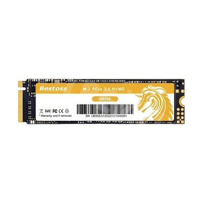 Внутренний SSD накопитель Bestoss GM328 512GB (PCI-E 3.0, M.2 2280 NVMe, NAND 3D TLC)