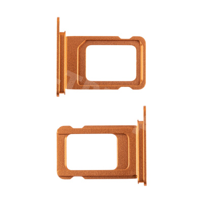 Держатель SIM для iPhone 17 Pro/17 Pro Max (1 Sim) (A3523/A3526) Оранжевый