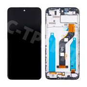 Дисплей для Infinix Hot 12 Play (X6816D) модуль с рамкой Черный - OR