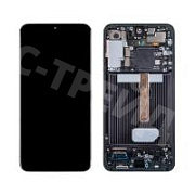 Дисплей для Samsung Galaxy S22+ (S906B) модуль с рамкой Черный - OR (SP)