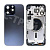 Корпус для iPhone 15 Pro Max (A3106) (1 Sim) Синий - Премиум