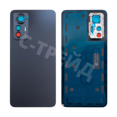 Задняя крышка для Xiaomi 12 Lite (2203129G) Черный - OR