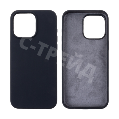 Чехол-накладка Soft Touch для iPhone 15 Pro Max Черный