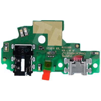 Шлейф для Huawei Honor 9 Lite (LLD-L31) плата на системный разъем/разъем гарнитуры/микрофон