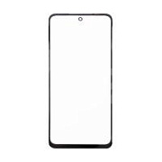 Стекло для переклейки Xiaomi Poco M3 Pro 5G/Redmi Note 10T/10 5G (M2103K19PG/M2103K19Y)  в сборе с OCA пленкой Черный - OR (Mitsubishi)