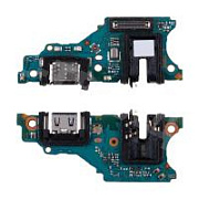 Шлейф для Realme C71/P3 Lite 4G (RMX5303/RMX5300) плата системный разъем/разъем гарнитуры/микрофон - Премиум