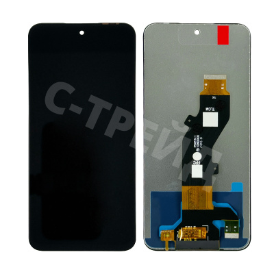 Дисплей для Tecno Spark 30C 4G (KL5n) в сборе с тачскрином Черный - Оптима