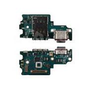 Шлейф для Samsung Galaxy S21 FE (G990B/EU version) плата на системный разъем/разъем SIM/микрофон - Премиум