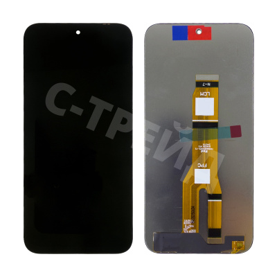 Дисплей для Huawei Honor X6c (NIC-LX1/NIC-LX2/NIC-LX3) в сборе с тачскрином Черный - OR