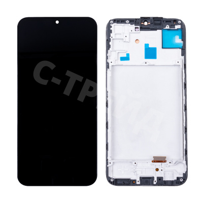 Дисплей для Samsung Galaxy A15 4G/5G (A155F/A156B) модуль с рамкой Черный - (OLED) (Full Size)