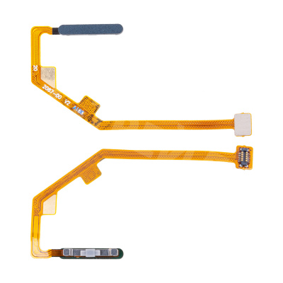 Шлейф для Tecno Camon 19 (CI6n) сканер отпечатка пальцев Черный