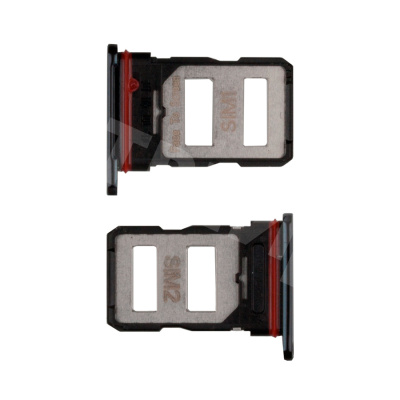 Держатель SIM для Xiaomi Poco F3/Mi 11i (M2012K11AG/M2012K11G) Черный