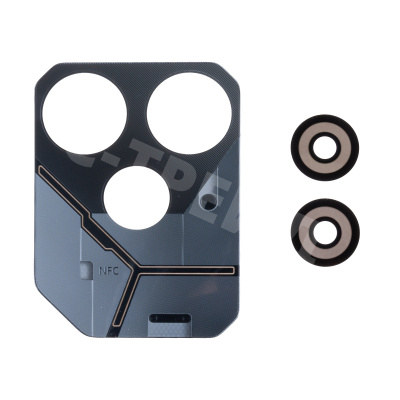 Стекло камеры для Tecno Pova 6 4G (LI7) Серый