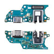 Шлейф для Realme C51 (RMX3830) плата системный разъем/разъем гарнитуры/микрофон - Премиум