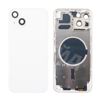 Корпус для iPhone 13 (A2635) (1 Sim) Белый - Премиум