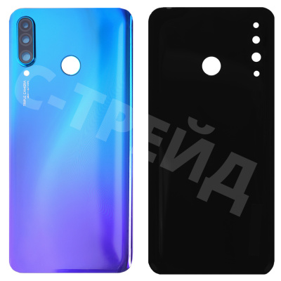 Задняя крышка для Huawei Honor 20 Lite/20S/P30 Lite (MAR-LX1H/MAR-LX1M) (48MP) Синий - Премиум