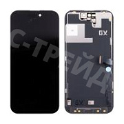 Дисплей для iPhone 14 Pro (A2891) в сборе с тачскрином Черный GX (площадка под IC)