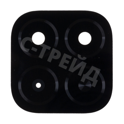 Стекло камеры для Huawei Honor X6c (NIC-LX1/NIC-LX2/NIC-LX3) Черный