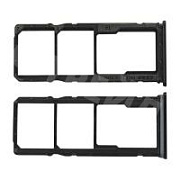 Держатель SIM для Xiaomi Redmi 9A/9C (M2006C3LG/M2006C3MNG) Серый