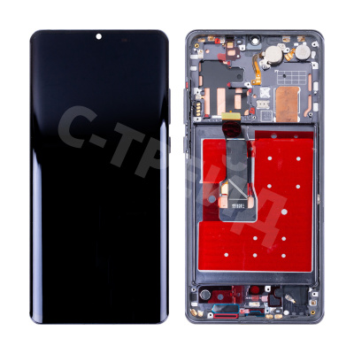 Дисплей для Huawei P30 Pro (VOG-L29) модуль с рамкой Черный - OR