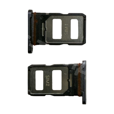 Держатель SIM для Infinix Hot 60 Pro+ (X6886) Черный