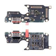 Шлейф для OnePlus Nord CE5 (CPH2719) плата системный разъем/разъем SIM/микрофон - Премиум