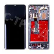 Дисплей для Huawei P30 Pro (VOG-L29) модуль с рамкой Черный - OR