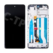 Дисплей для Tecno Spark 10 Pro (KI7) модуль с рамкой Черный - OR