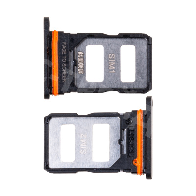 Держатель SIM для Xiaomi Poco X5 Pro 5G (22101320G) Черный