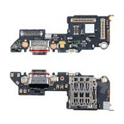 Шлейф для OPPO Reno 14 (CPH2737) плата системный разъем/разъем SIM/микрофон - Премиум