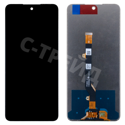 Дисплей для Infinix Hot 11S (X6812B) в сборе с тачскрином Черный - Оптима