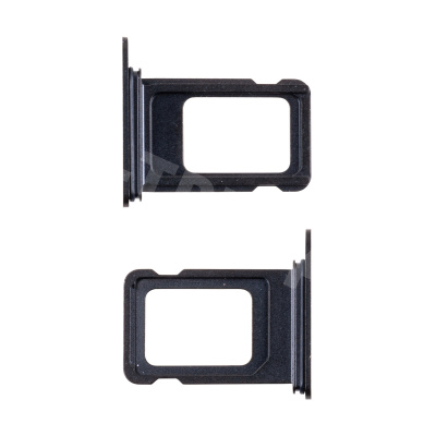 Держатель SIM для iPhone 14/14 Plus (1 Sim) (A2883/A2887) Черный