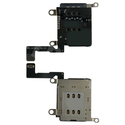 Шлейф для iPhone 12 Pro Max (A2411) на разъем SIM - Премиум