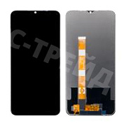 Дисплей для OPPO A15/A15s (CPH2185/CPH2179) в сборе с тачскрином Черный - OR