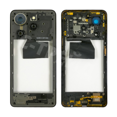 Средняя часть для Tecno Spark 20 Pro (KJ6) Черный