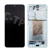 Дисплей для Samsung Galaxy S25 (S931B) модуль с рамкой Зеленый - OR (SP)