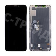 Дисплей для iPhone X (A1865/A1901) в сборе с тачскрином Черный - DD (Hard OLED, Full HD)
