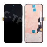 Дисплей для Google Pixel 8a (GKV4X/G6GPR/G8HHN/G576D) в сборе с тачскрином Черный - OR
