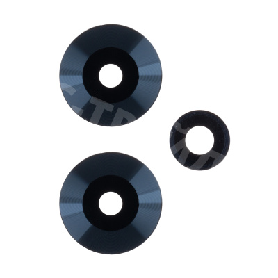 Стекло камеры для Infinix Hot 30 Play (X6835B) (комплект 3 шт.) Черный