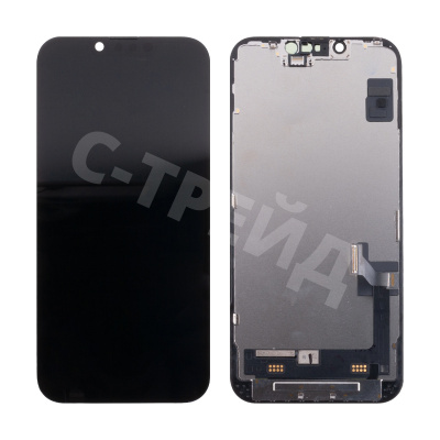Дисплей для iPhone 14 (A2883) в сборе с тачскрином Черный - (FOG)
