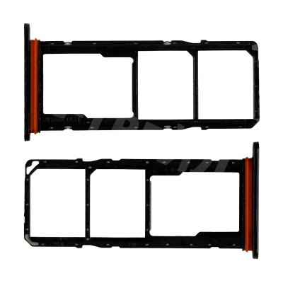 Держатель SIM для Samsung Galaxy A07 4G (A075F) Черный