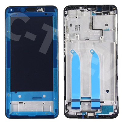 Рамка дисплея для Xiaomi Redmi 6/6A (M1804C3DH) Черный (возможен дефект ЛКП)