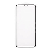 Защитное стекло "Матовое" для iPhone X/Xs/11 Pro Черный (Закалённое, полное покрытие)