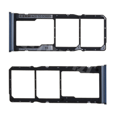 Держатель SIM для Xiaomi Redmi Note 9S/9 Pro (M2003J6A1G/M2003J6B2G) Серый